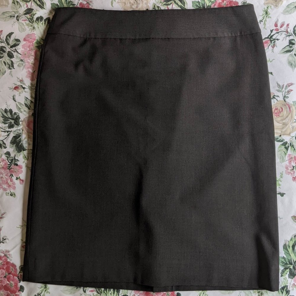 Anne Klein Pencil Skirt Grey size 10
